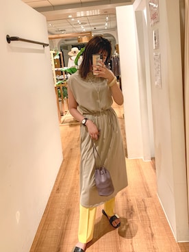 「アイテム（ワンピース/ドレス）」を使った、TOAさん（レディース・168cm・10代）の夏コーディネート