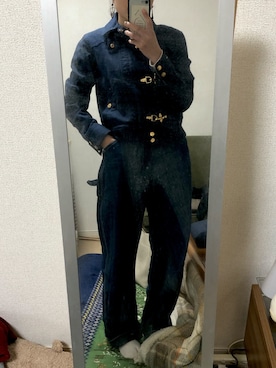 「LAUREN（ローレン）のアイテム」を使った、🐗さん（レディース・157cm）の秋コーディネート