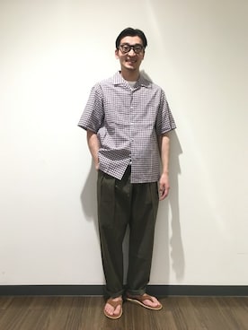 Bshop 伊藤さん（メンズ・173cm）の春コーディネート