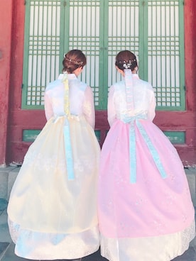「韓国旅行」｜「アイテム（ワンピース/ドレス）」を使った、natsumiさん（レディース・166cm）の夏コーディネート