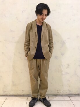 Ryota Yamotoさん（メンズ・170cm）の春コーディネート