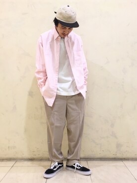 Ryota Yamotoさん（メンズ・170cm）の春コーディネート