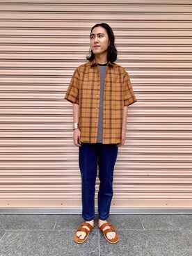 Ryota Yamotoさん（メンズ・170cm）の夏コーディネート