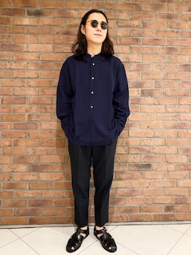 Ryota Yamotoさん（メンズ・170cm）の春コーディネート