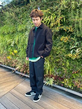 Ryota Yamotoさん（メンズ・170cm）の冬コーディネート