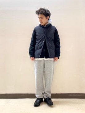 Ryota Yamotoさん（メンズ・170cm）の冬コーディネート