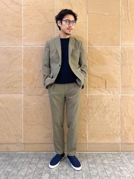 Ryota Yamotoさん（メンズ・170cm）の春コーディネート