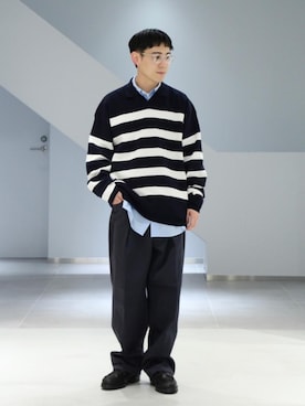 「RECOMMEND  ITEM STYLING」｜Ryota Yamotoさん（メンズ・170cm）の冬コーディネート