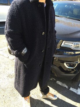 「GOLDEN GOOSE（ゴールデングース）のアイテム（その他アウター）」を使った、MI-KUさん（メンズ・173cm）の冬コーディネート