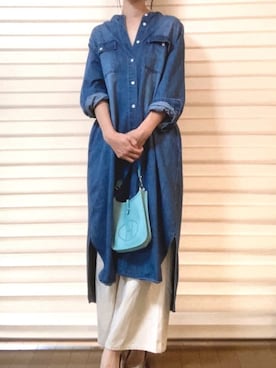 「titivate（ティティベイト）のアイテム（パンプス）」を使った、mayさん（レディース・168cm）の春コーディネート