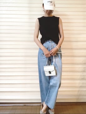 「titivate（ティティベイト）のアイテム（パンプス）」を使った、mayさん（レディース・168cm）の夏コーディネート