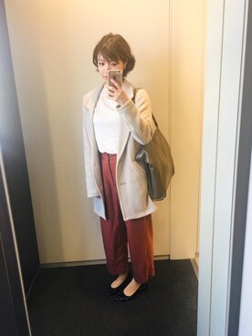 monさん（レディース・155cm）の秋コーディネート