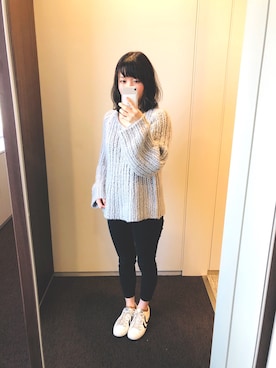 monさん（レディース・155cm）の冬コーディネート