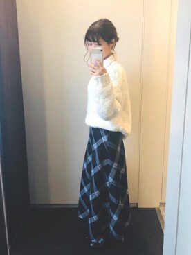 monさん（レディース・155cm）の冬コーディネート