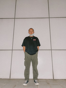 「PEANUTS＆CO（ピーナッツアンドコー）のアイテム（アクセサリー）」を使った、maxiteirobjjさん（メンズ・170cm）の冬コーディネート