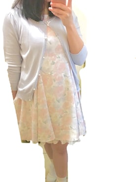 「LODISPOTTO（ロディスポット）のアイテム（アンサンブル）」を使った、ちゅなさん（レディース・155cm）の春コーディネート