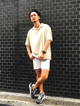 「#Re:room（リルーム）のアイテム」を使った、keigoyamazakiさん（メンズ・172cm）の夏コーディネート