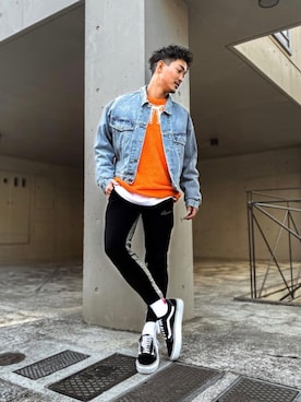 「#Re:room（リルーム）のアイテム」を使った、keigoyamazakiさん（メンズ・172cm）の冬コーディネート