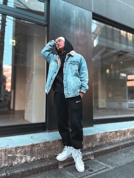 「スエット」｜keigoyamazakiさん（メンズ・172cm）の冬コーディネート