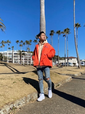 「チョコ色に染まれ」｜keigoyamazakiさん（メンズ・172cm）の冬コーディネート