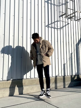 「チョコ色に染まれ」｜keigoyamazakiさん（メンズ・172cm）の冬コーディネート