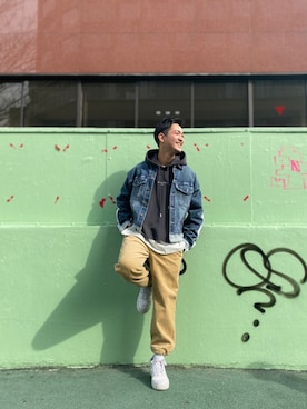 「#Re:room（リルーム）のアイテム」を使った、keigoyamazakiさん（メンズ・172cm）の冬コーディネート