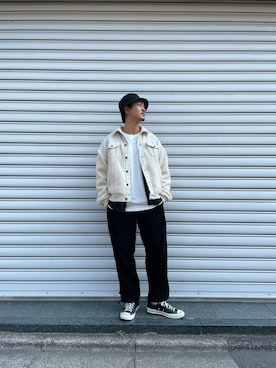 「#Re:room（リルーム）のアイテム」を使った、keigoyamazakiさん（メンズ・172cm）の冬コーディネート