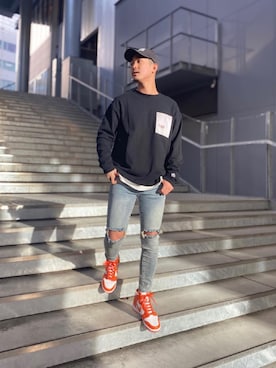 「#Re:room（リルーム）のアイテム」を使った、keigoyamazakiさん（メンズ・172cm）の春コーディネート