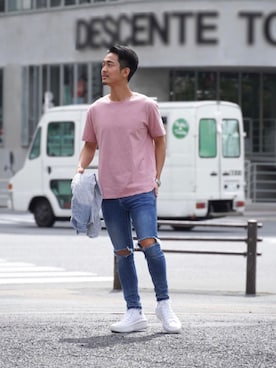 「#Re:room（リルーム）のアイテム」を使った、keigoyamazakiさん（メンズ・172cm）の春コーディネート