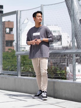 「#Re:room（リルーム）のアイテム」を使った、keigoyamazakiさん（メンズ・172cm）の春コーディネート