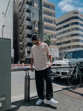 「#Re:room（リルーム）のアイテム」を使った、keigoyamazakiさん（メンズ・172cm）の春コーディネート