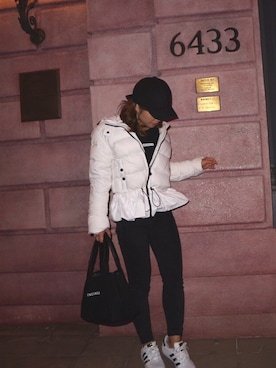 「GLOBAL WORK（グローバルワーク）のアイテム（帽子）」を使った、さあかさん（レディース・152cm）の秋コーディネート