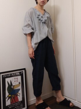 seetamiuさん（レディース・158cm）の夏コーディネート