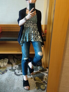 seetamiuさん（レディース・158cm）の夏コーディネート