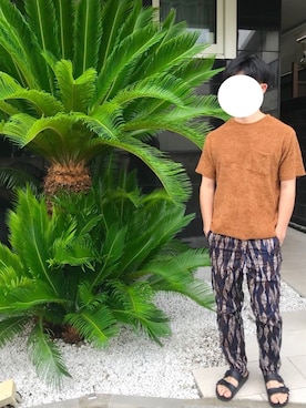 「ガラパン」｜「アイテム（その他）」を使った、HiYoさん（メンズ・175cm）の夏コーディネート