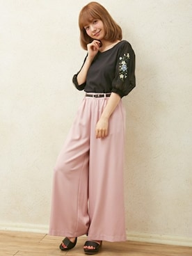 「肌見せ」｜INGNI STORE(イングストア）さん（レディース・153cm）の夏コーディネート