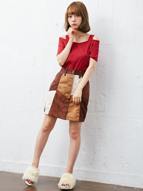 Ingni Store イングストア Ingni Ingniのスカートを使ったコーディネート Wear