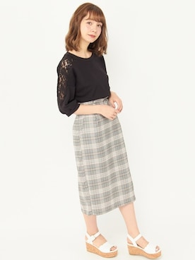「大人可愛い、デート服」｜INGNI STORE(イングストア）さん（レディース・153cm）の春コーディネート