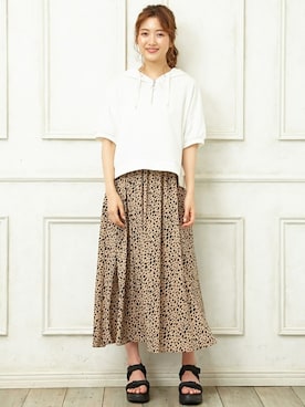 INGNI STORE(イングストア）さん（レディース・165cm）の夏コーディネート