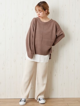 「INGNIコーデ」｜INGNI STORE(イングストア）さん（レディース・153cm）の冬コーディネート