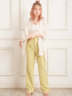 「大人シンプル」｜「アイテム（その他）」を使った、INGNI STORE(イングストア）さん（レディース・153cm）の夏コーディネート