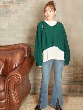 「INGNIコーデ」｜INGNI STORE(イングストア）さん（レディース・164cm）の秋コーディネート