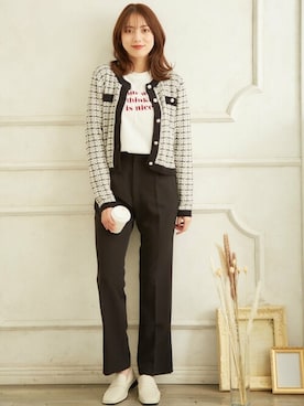 INGNIのアイテムを使った「オフィスカジュアル」の人気ファッション