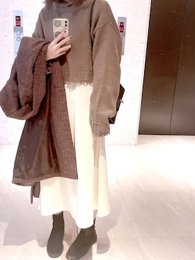 はなさん(レディース・168cm)の冬コーディネート