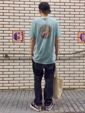 「Undercoverism（アンダーカバイズム）のアイテム（キャップ）」を使った、Heroさん（メンズ・173cm）の春コーディネート