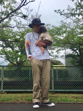 「コンズ」｜Heroさん（メンズ・173cm）の夏コーディネート