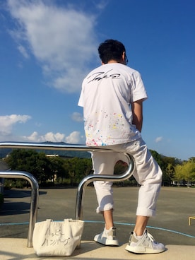 「背ロゴ」｜Heroさん（メンズ・173cm）の秋コーディネート