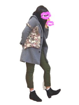 75さん（レディース・165cm）の冬コーディネート