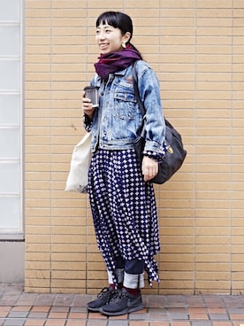 つぼさん(レディース・151cm)の春コーディネート