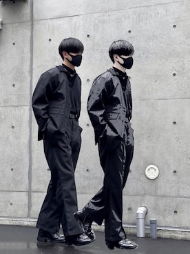 「not conventional」｜「アイテム（ジャケット/アウター）」を使った、ゆうきさん（メンズ・173cm）の冬コーディネート